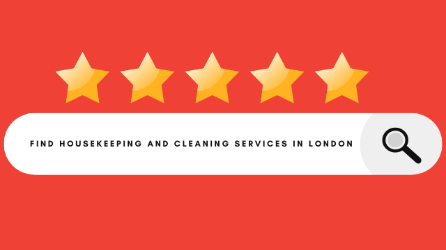 Find best housekeeping and cleaning services in London near me